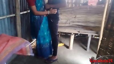 Sky Blue Saree Sonali screw in brother in Law clear Bengali Audio ( Official video By Localsex31)