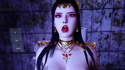 goddess in Fantasy: Animated curves cums - 3d cartoon anime