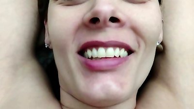 This bastard drills this tiny slut's cootchie firm and makes me spunk on his hard-on