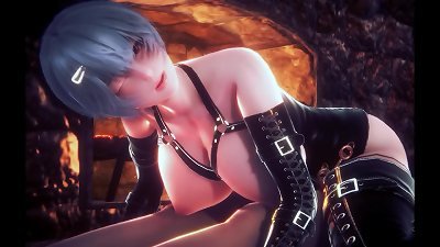 【Rei SMプレイ】Evaの綾波が寝てるときにこっそりHないたずらを仕掛けたら倍返しされたw