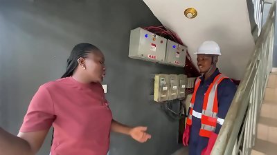 THE electric MAINTENANCE PERSON torn up SILVER ANAL&rsquo;S cunt WHILE COMING FOR HOUSEHOLD MAINTENANCE