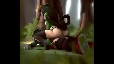 Tsu and Midoriya forest ravage (Greatm8)