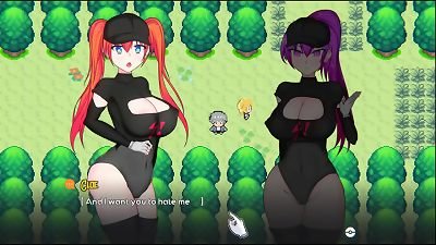 Oppaimon [Pokemon parody game] Ep.5 petite boobs bare girl hump fight for teaching