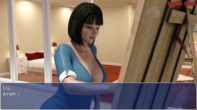 Lily Of The Valley tastey Latina wife punished In The ass-cheeks For Doing Wrong Drawing ditzy husband